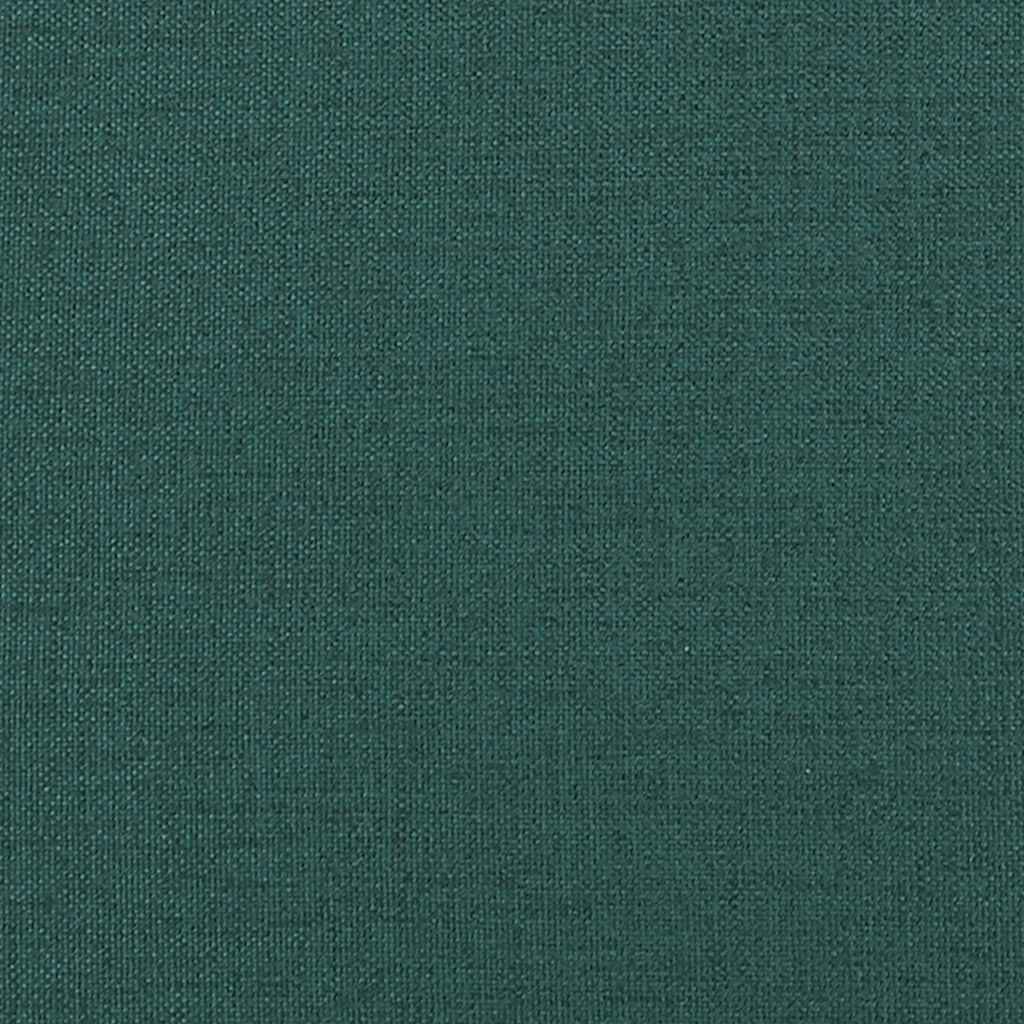 Canapé Chesterfield 3 places vert foncé tissu - XIOS