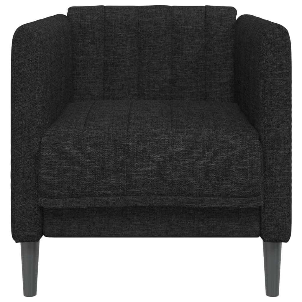 Fauteuil noir tissu - XIOS