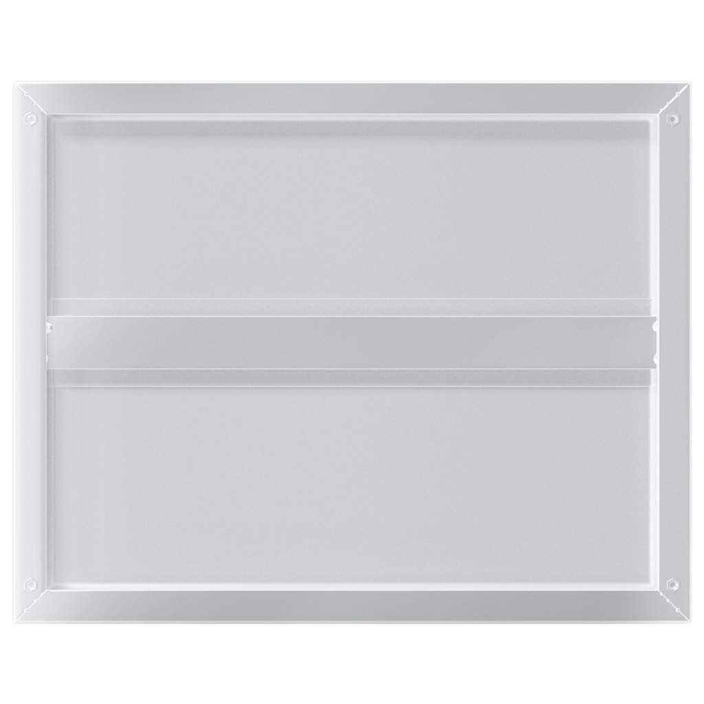 Étagères murales 2 pcs 50x40 cm argenté acier inoxydable - XIOS