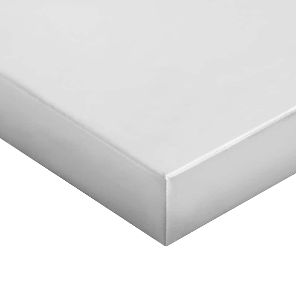 Étagères murales 2 pcs 50x40 cm argenté acier inoxydable - XIOS