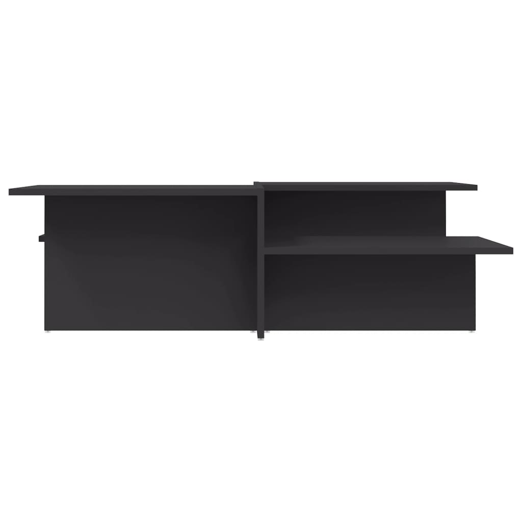 Tables basses 2 pcs gris bois d'ingénierie - XIOS