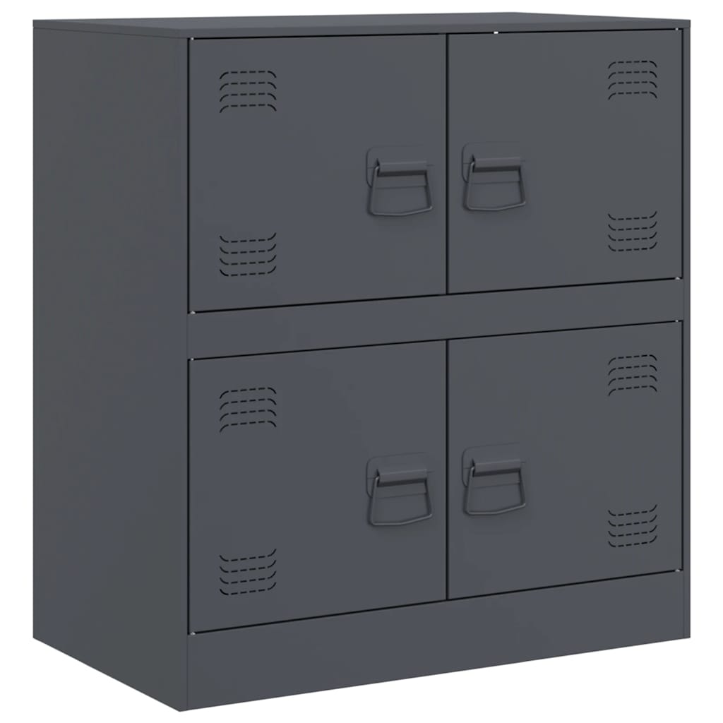 Buffet anthracite 67x39x73 cm acier - XIOS