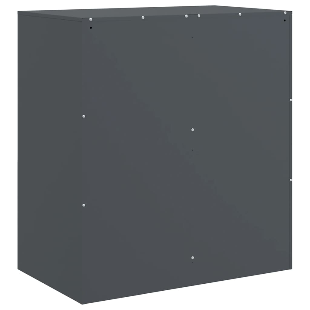 Buffet anthracite 67x39x73 cm acier - XIOS
