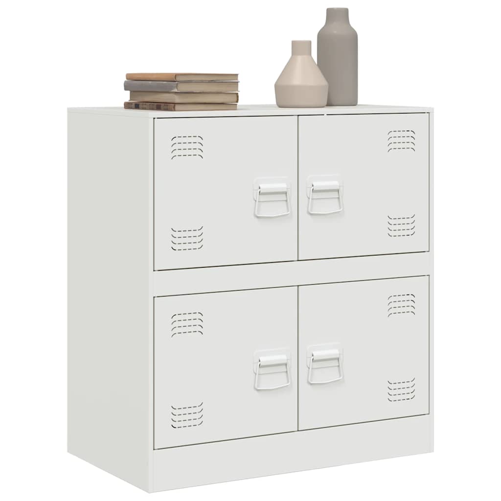 Buffet blanc 67x39x73 cm acier - XIOS