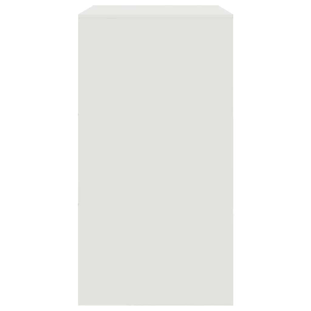 Buffet blanc 67x39x73 cm acier - XIOS