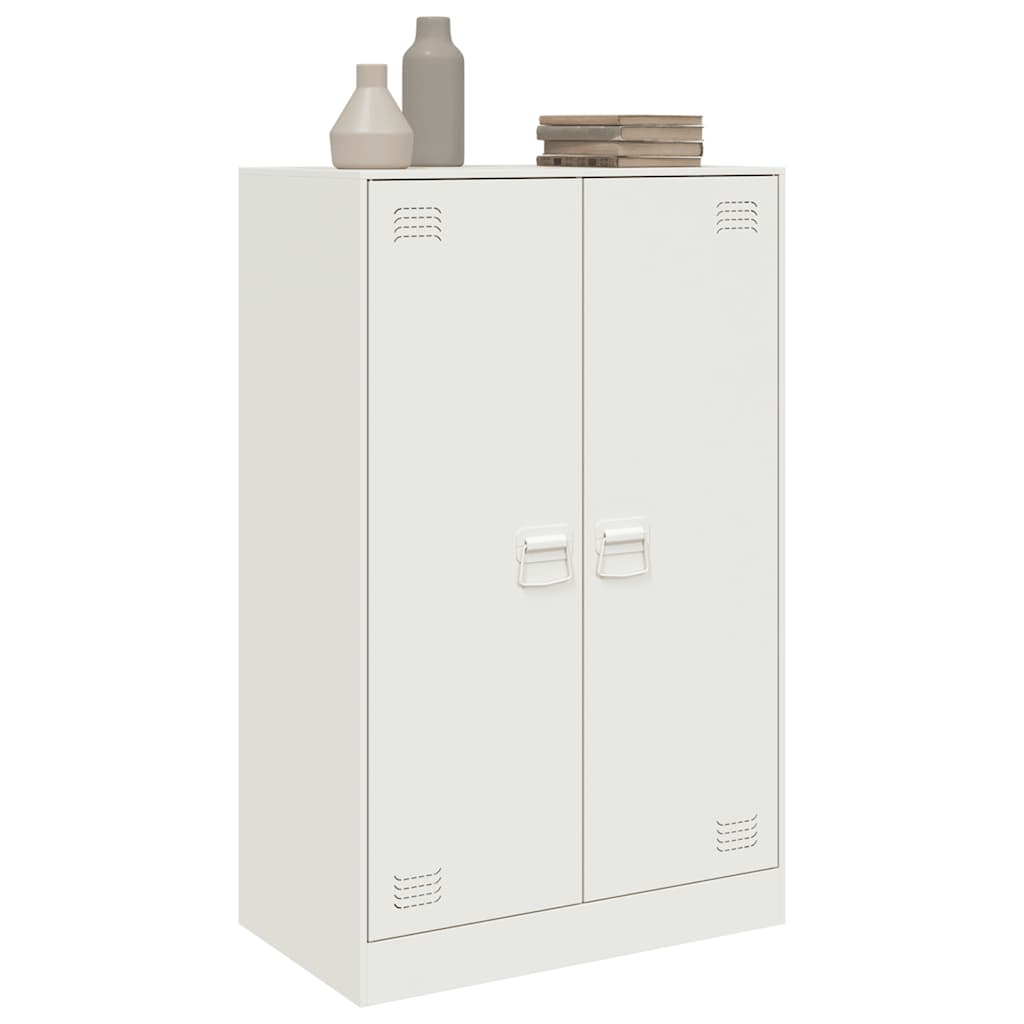 Buffet blanc 67x39x107 cm acier - XIOS