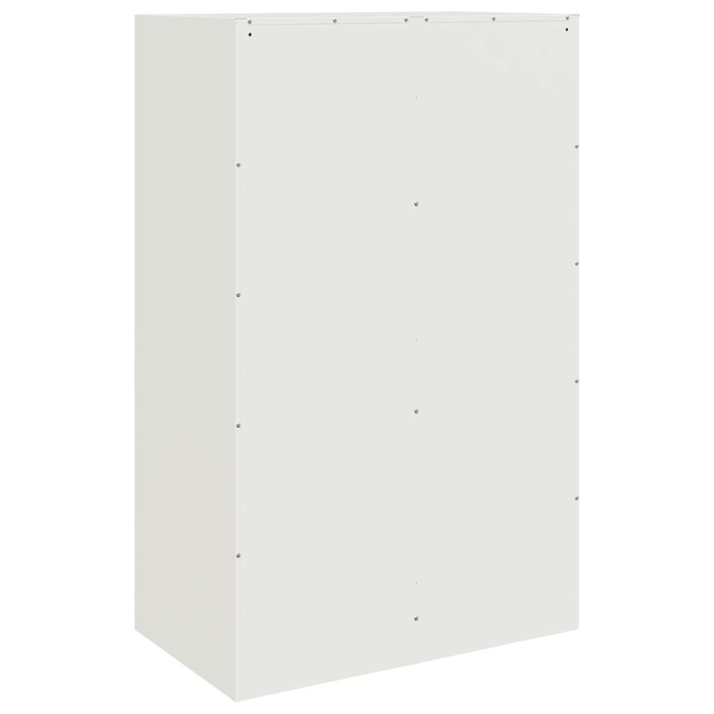 Buffet blanc 67x39x107 cm acier - XIOS
