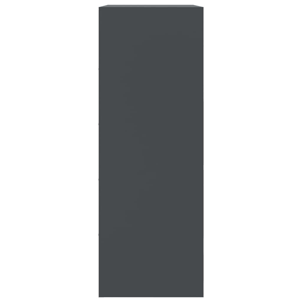 Buffet anthracite 67x39x107 cm acier - XIOS