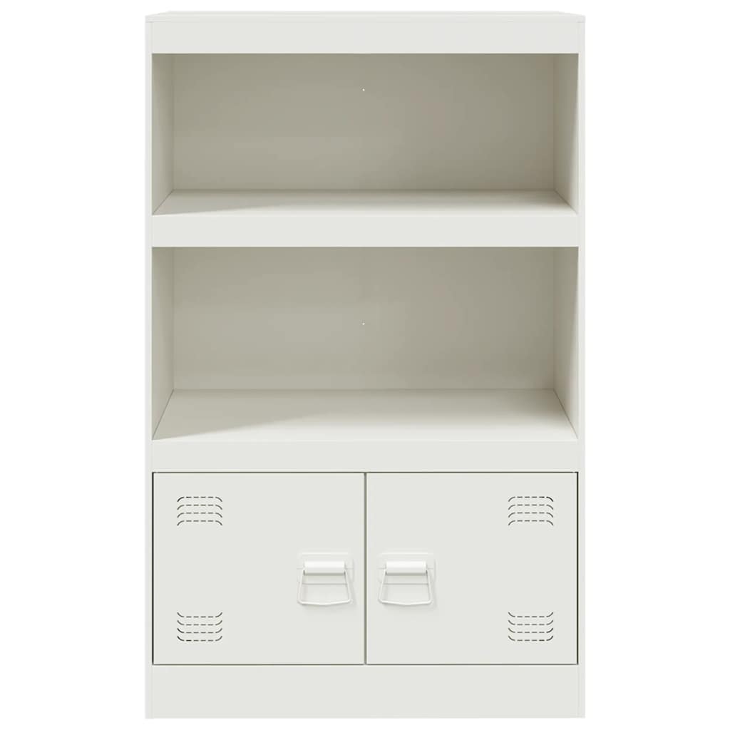 Buffet blanc 67x39x107 cm acier - XIOS