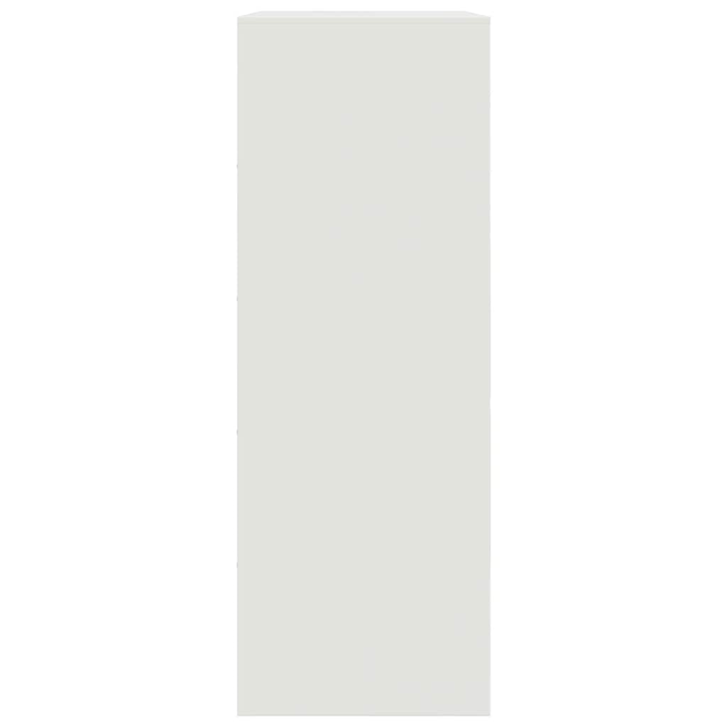 Buffet blanc 67x39x107 cm acier - XIOS