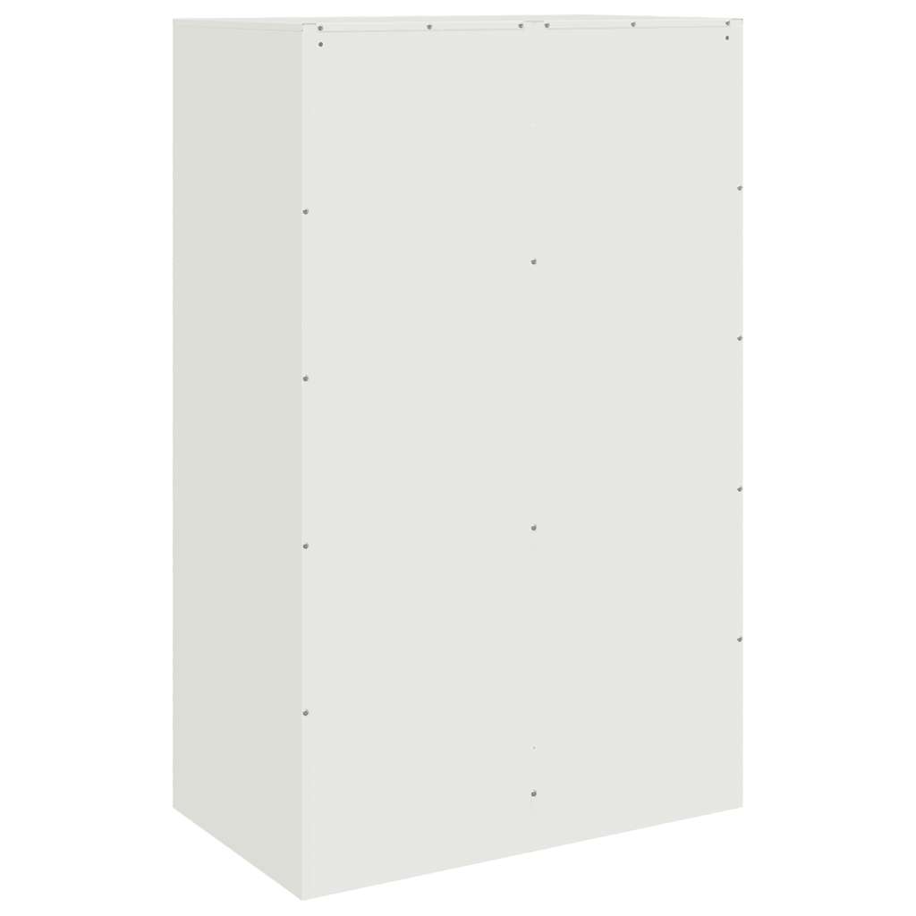 Buffet blanc 67x39x107 cm acier - XIOS