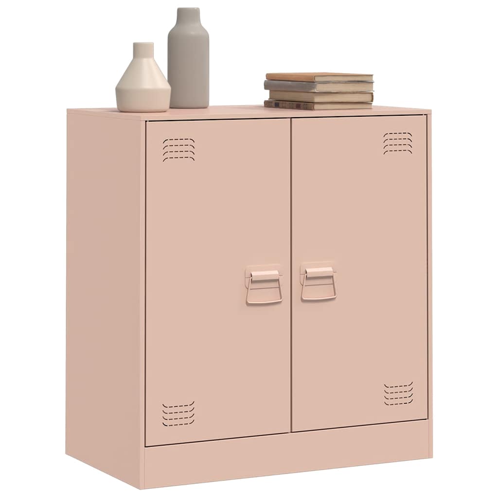 Buffet rose 67x39x73 cm acier - XIOS