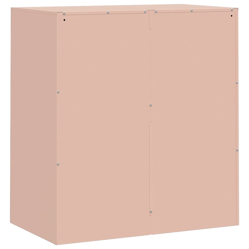 Buffet rose 67x39x73 cm acier - XIOS