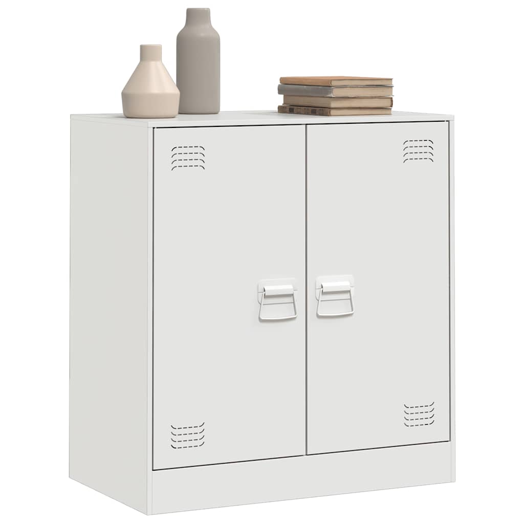 Buffet blanc 67x39x73 cm acier - XIOS