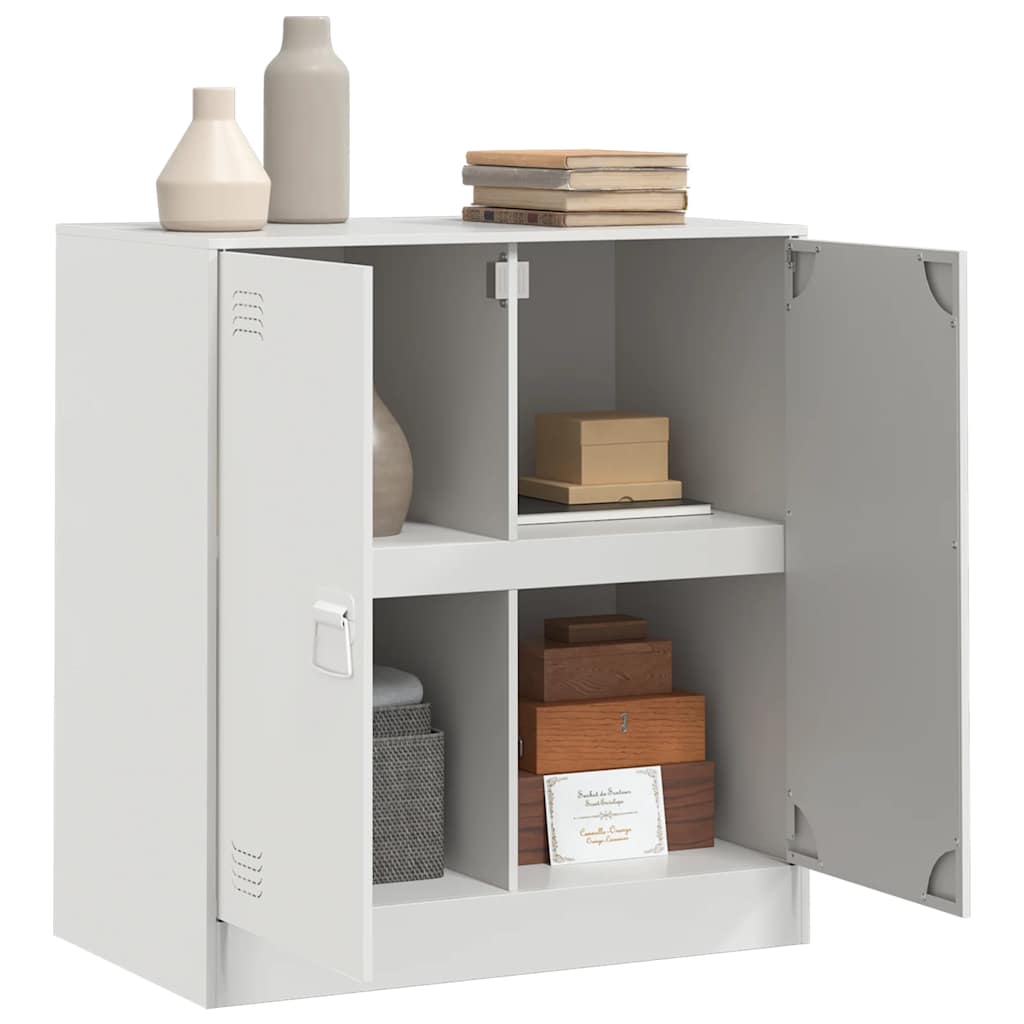 Buffet blanc 67x39x73 cm acier - XIOS