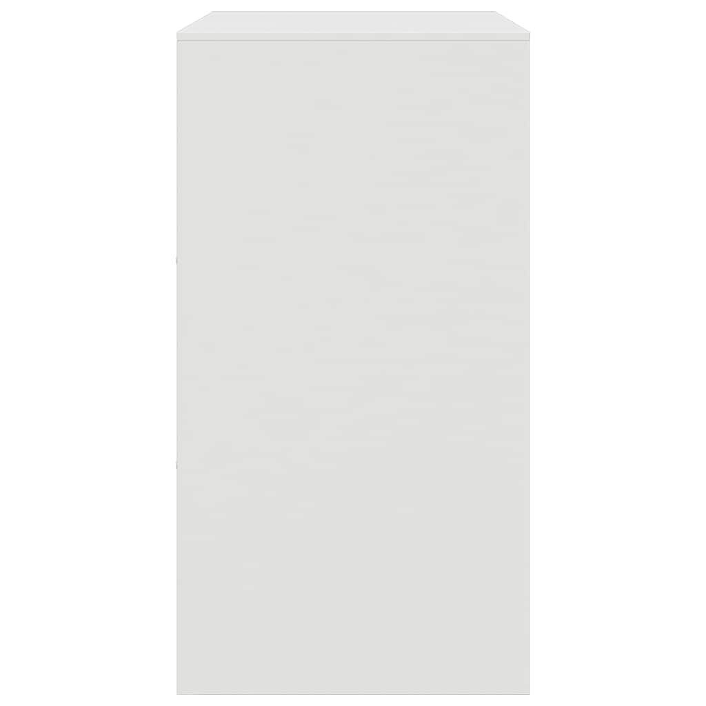 Buffet blanc 67x39x73 cm acier - XIOS