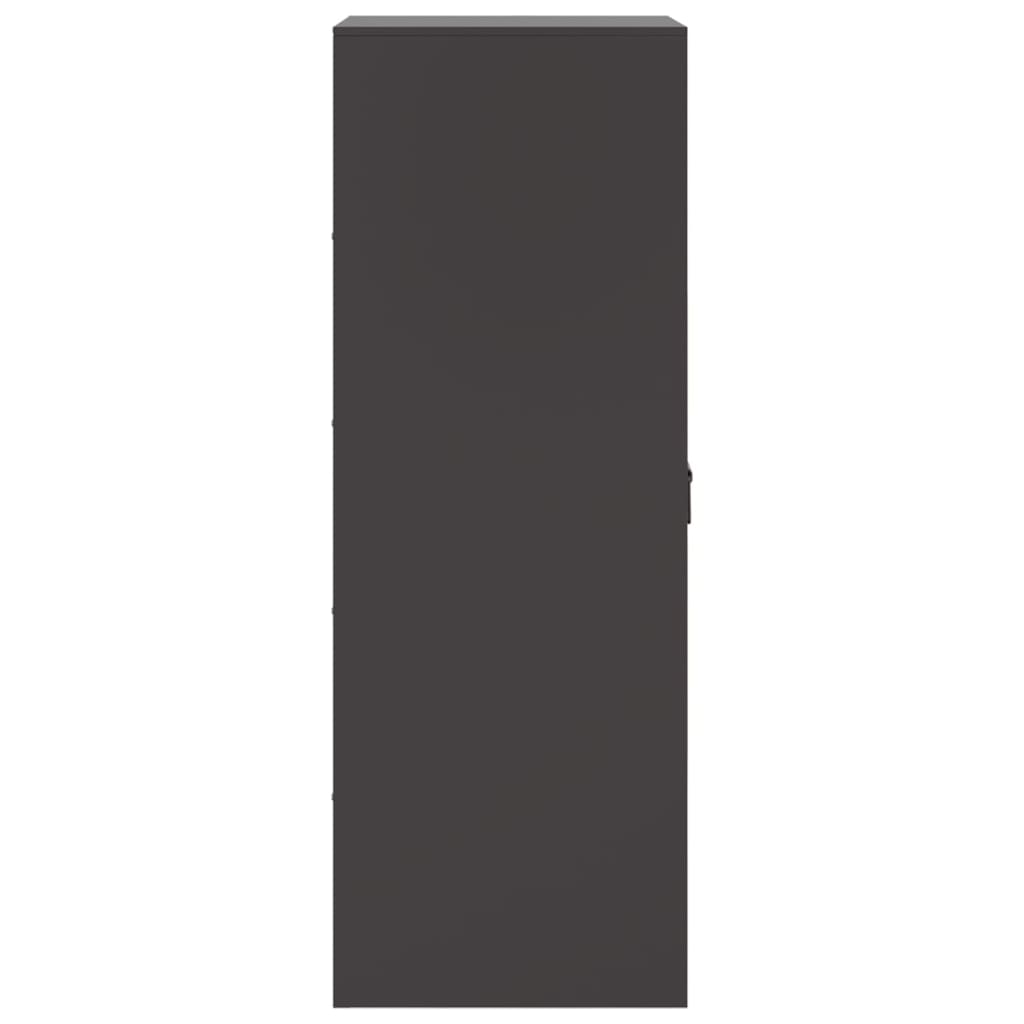 Buffet noir 34,5x39x107 cm acier - XIOS