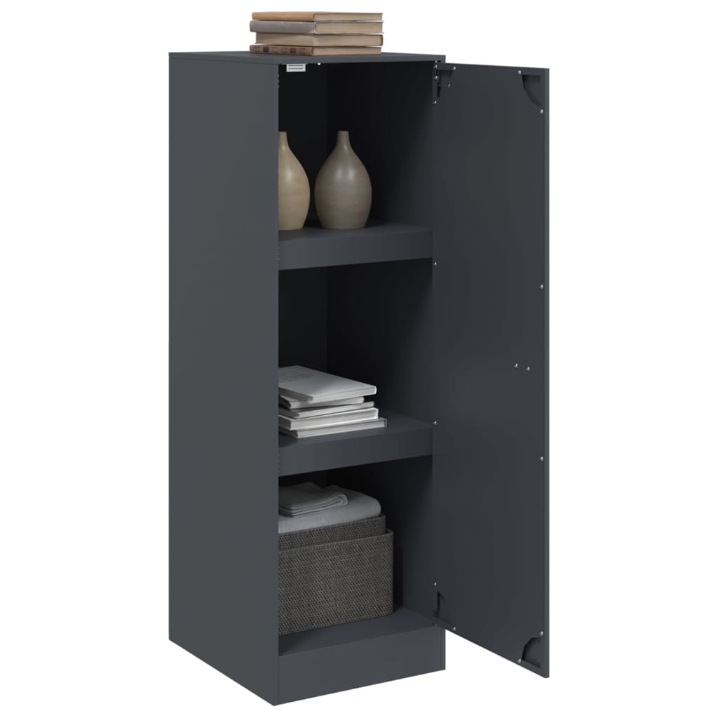 Buffet anthracite 34,5x39x107 cm acier - XIOS
