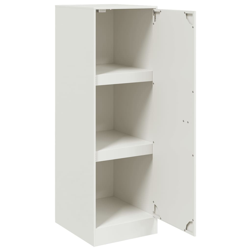 Buffet blanc 34,5x39x107 cm acier - XIOS