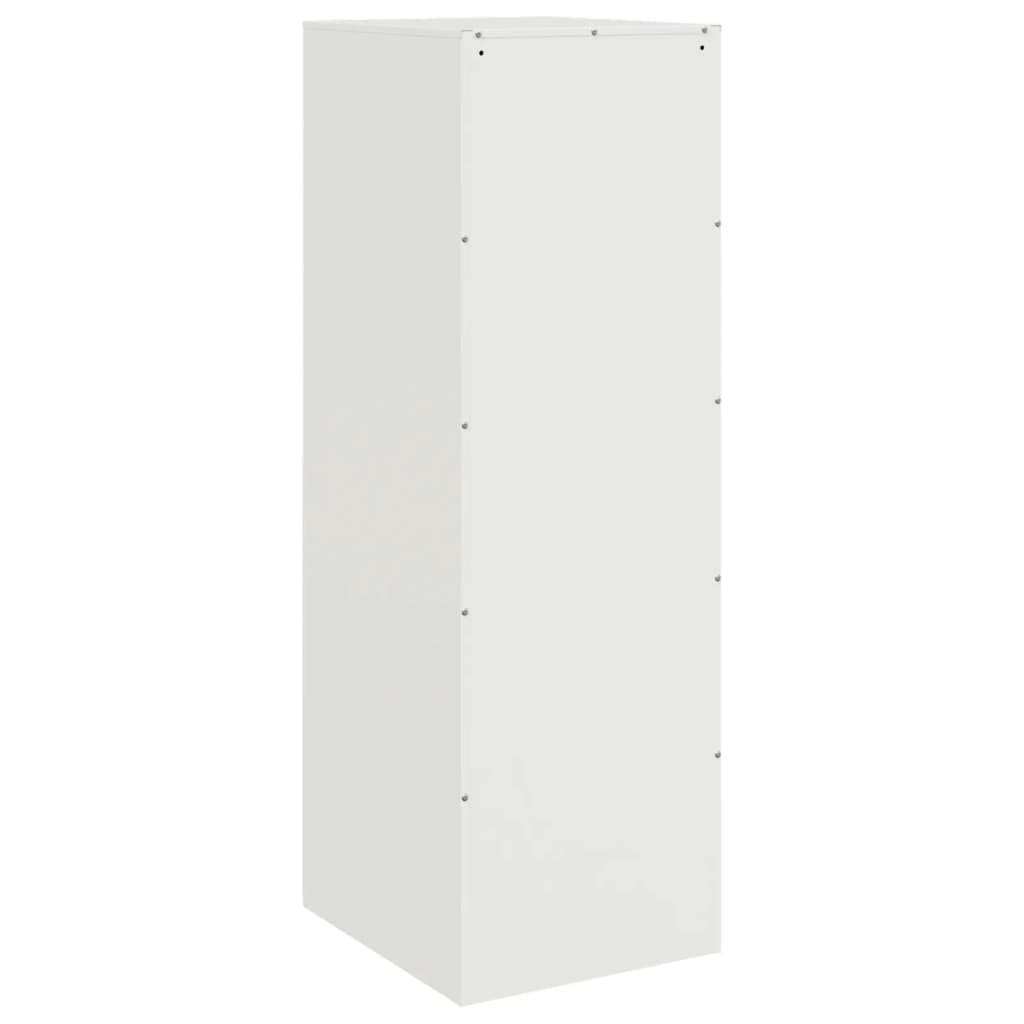 Buffet blanc 34,5x39x107 cm acier - XIOS