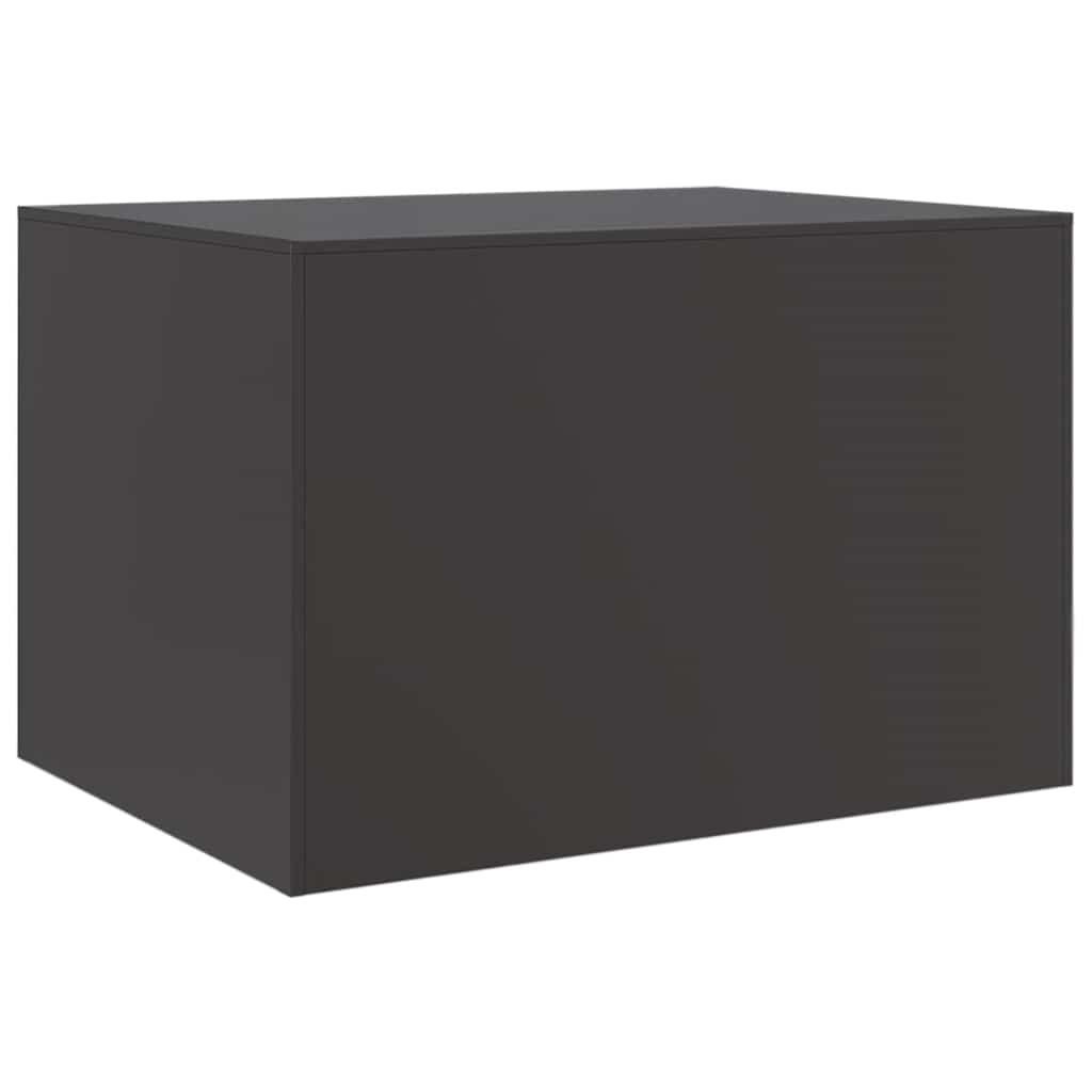 Table basse noir 67x50x44 cm acier - XIOS