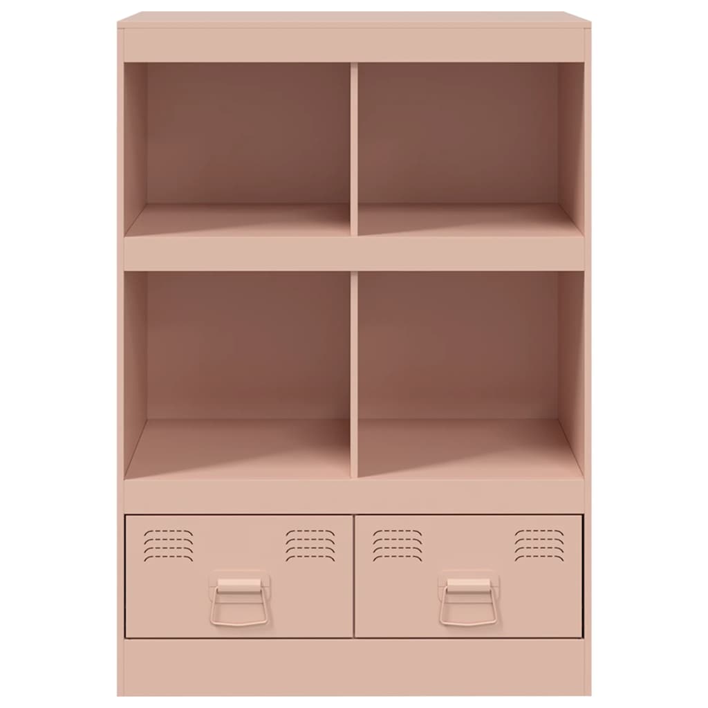 Buffet haut rose 67x39x95 cm acier - XIOS