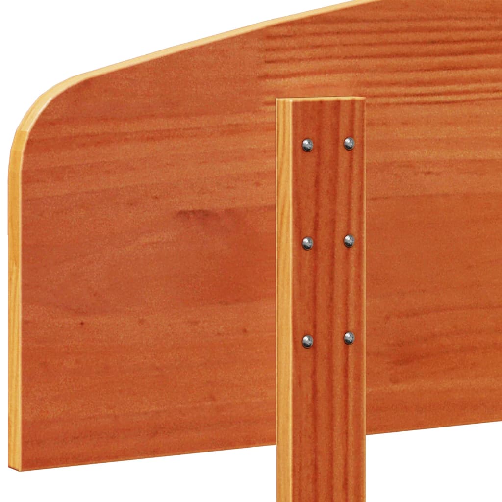 Tête de lit cire marron 180 cm bois massif de pin - XIOS