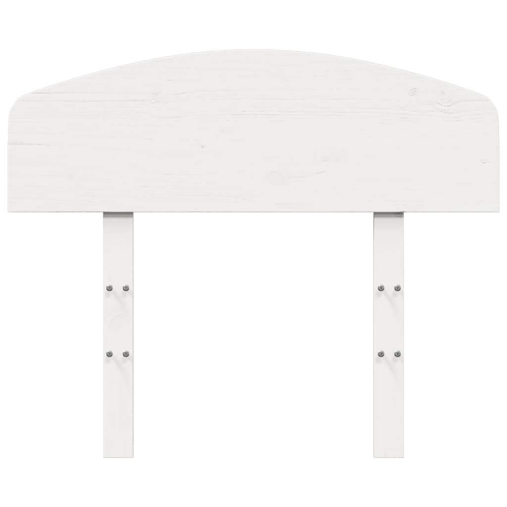 Tête de lit blanc 90 cm bois massif de pin - XIOS