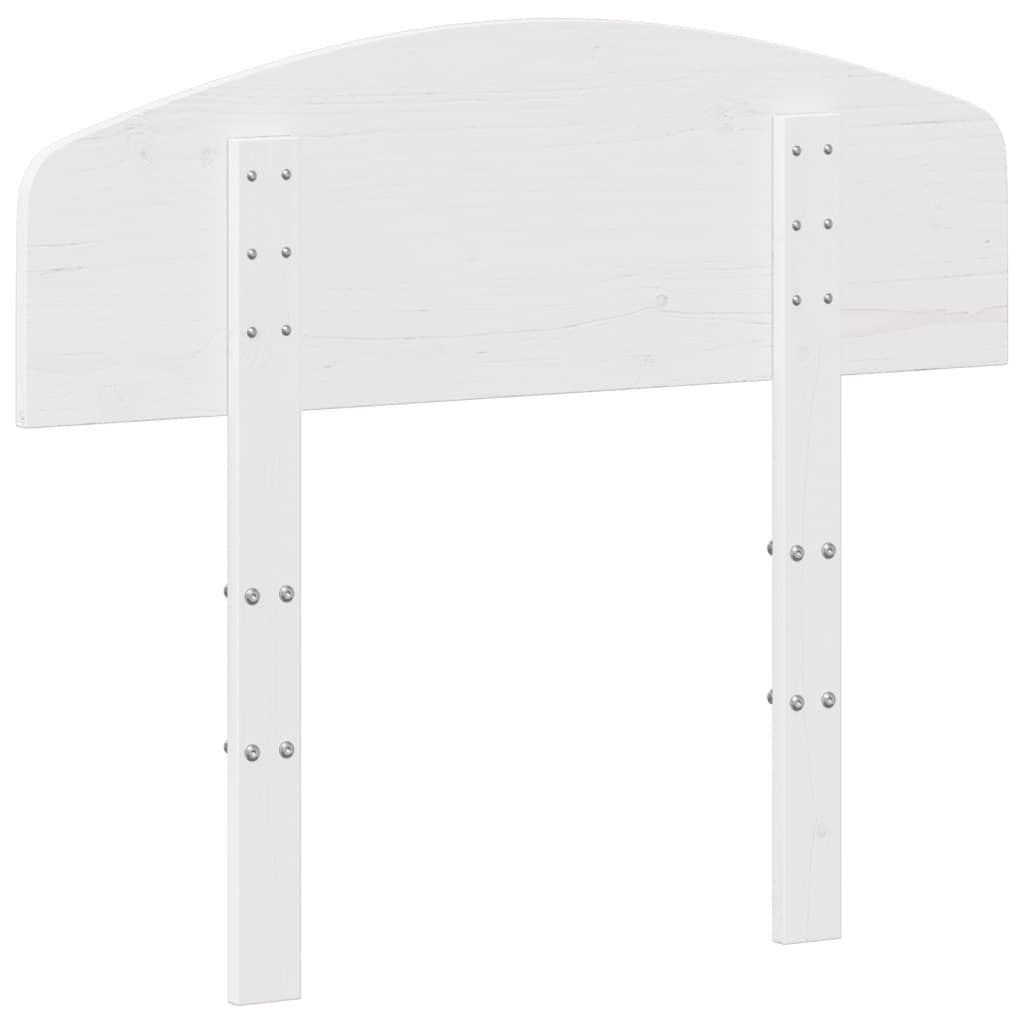 Tête de lit blanc 90 cm bois massif de pin - XIOS