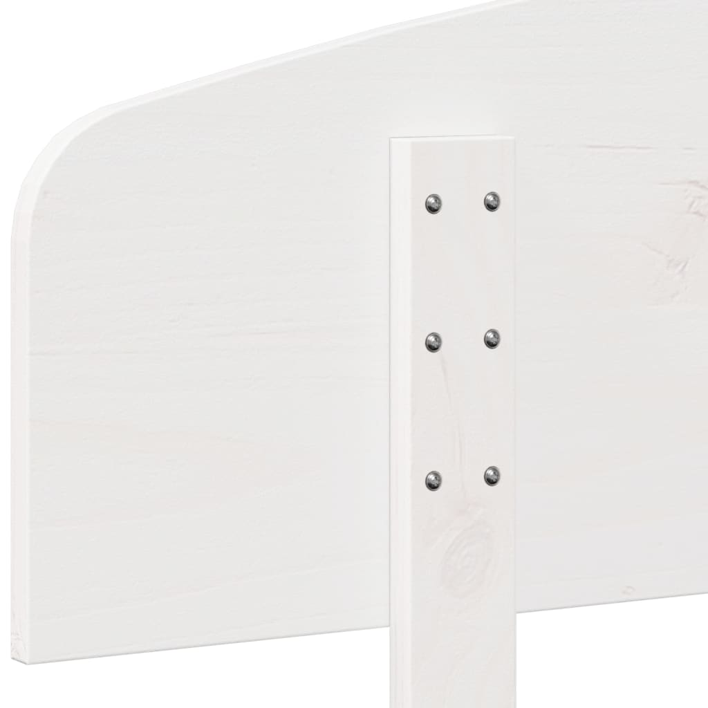 Tête de lit blanc 90 cm bois massif de pin - XIOS