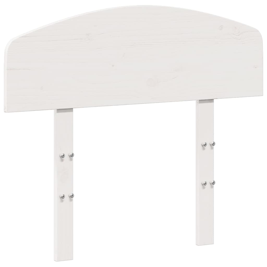 Tête de lit blanc 75 cm bois massif de pin - XIOS