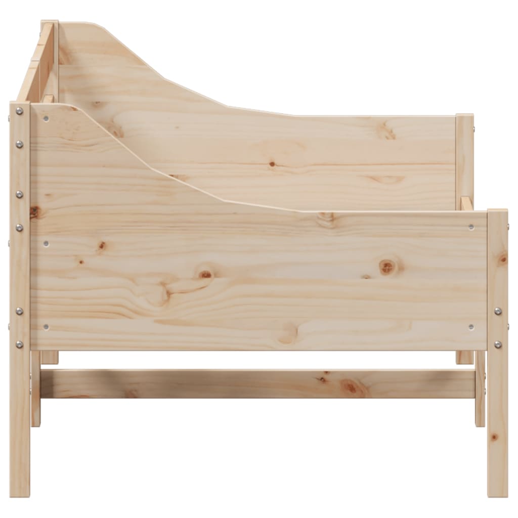 Lit de jour sans matelas 75x190 cm bois de pin massif - XIOS