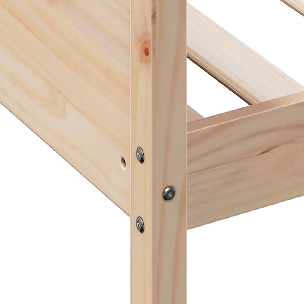 Lit de jour sans matelas 75x190 cm bois de pin massif - XIOS