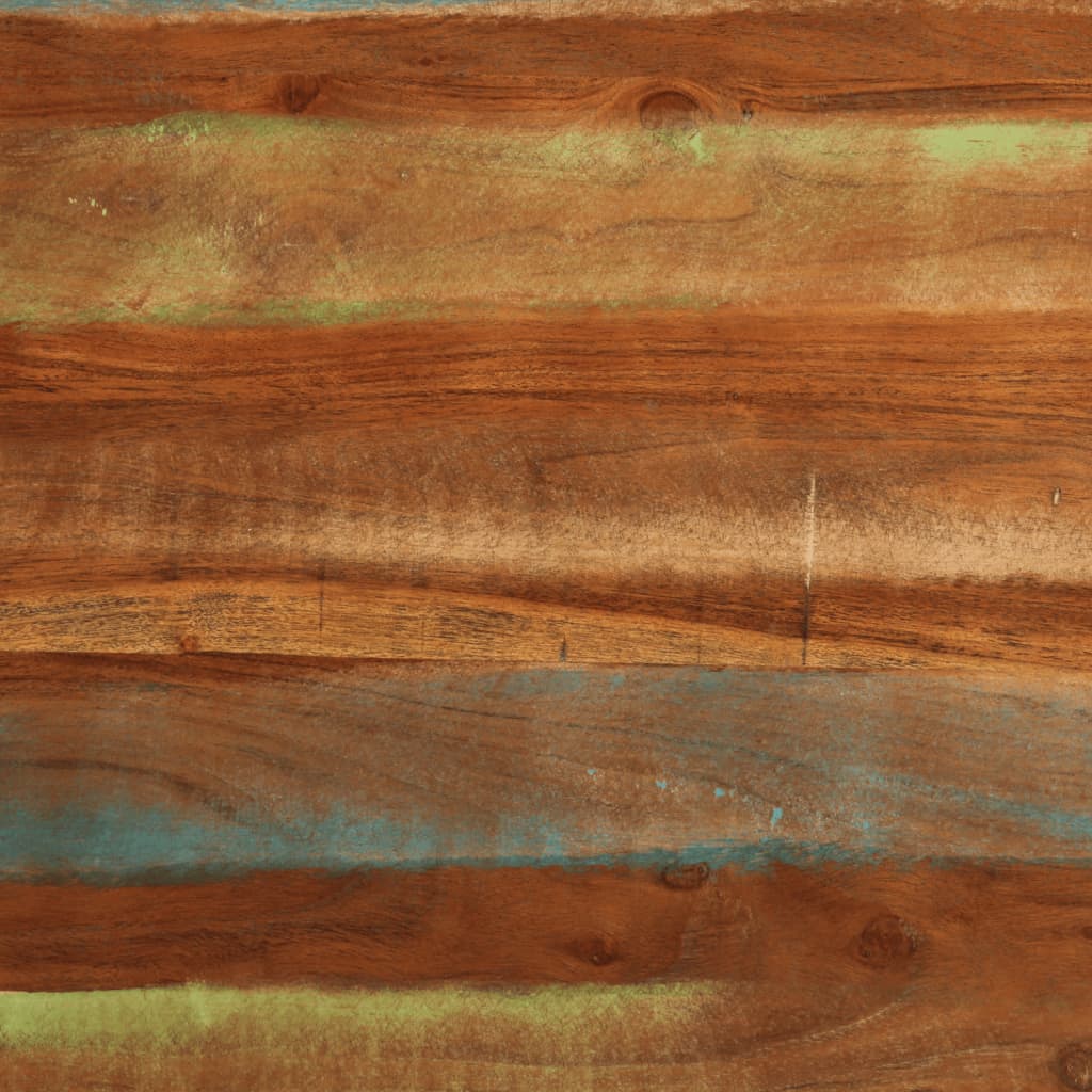 Table à manger 110x55x78 cm bois massif de récupération - XIOS