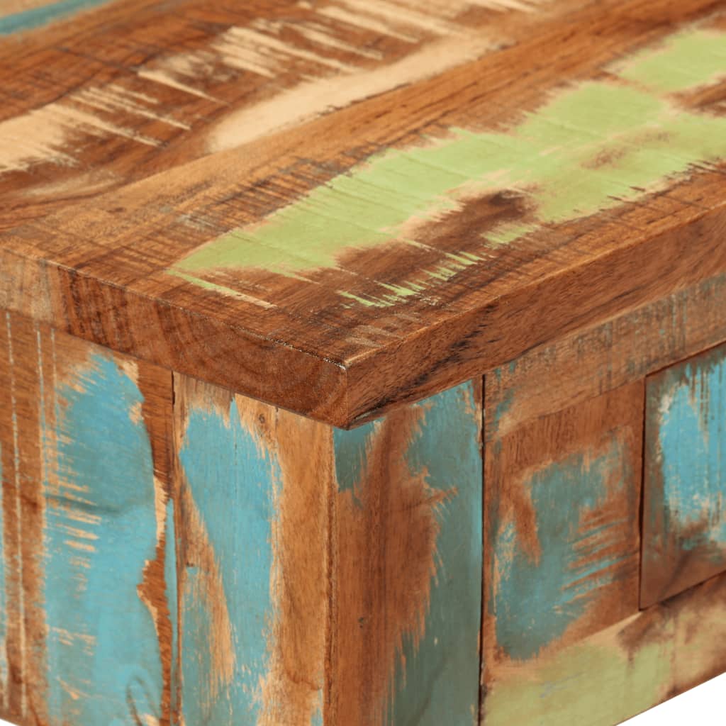 Table console 110x30x76 cm Bois massif de récupération - XIOS
