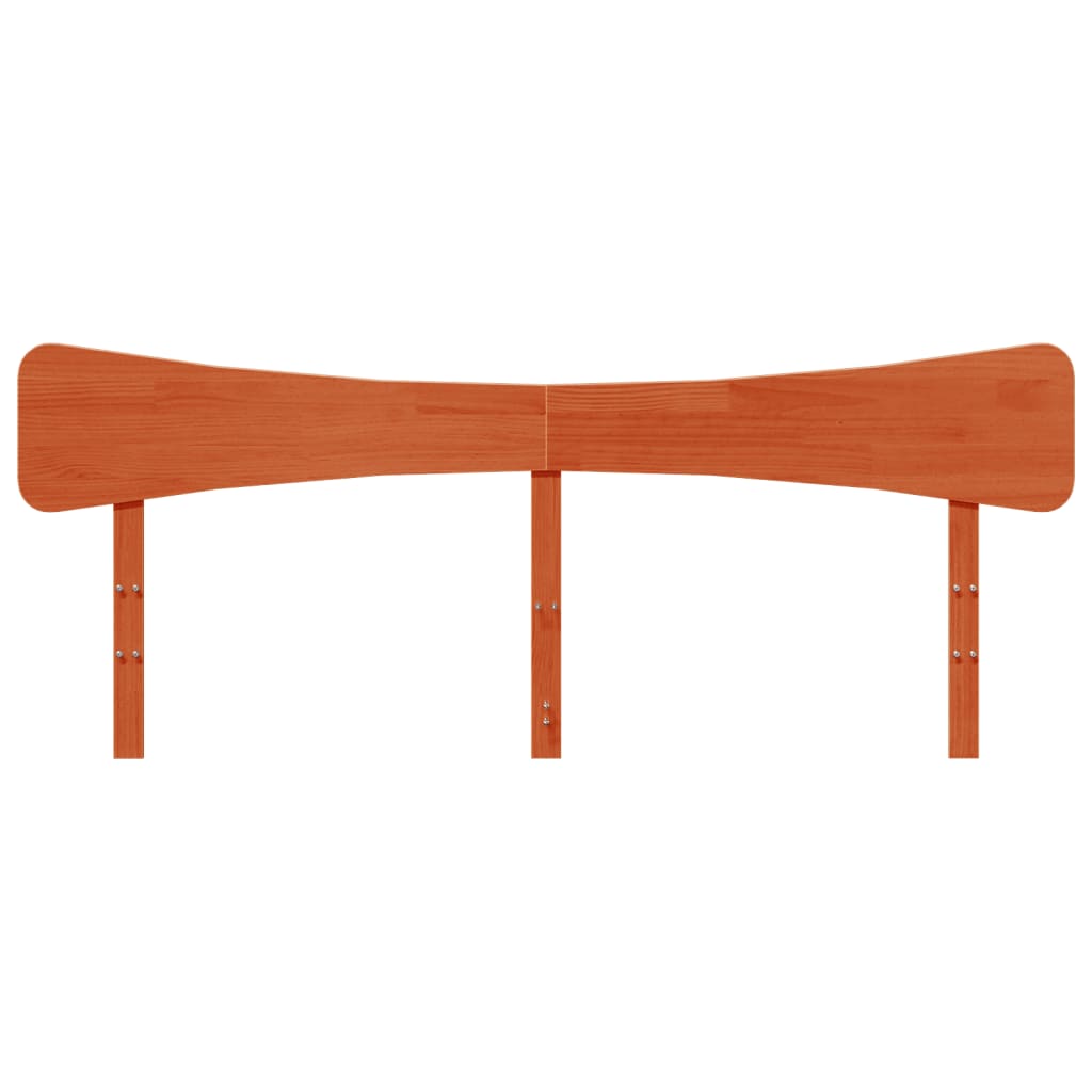 Tête de lit cire marron 200 cm bois massif de pin - XIOS