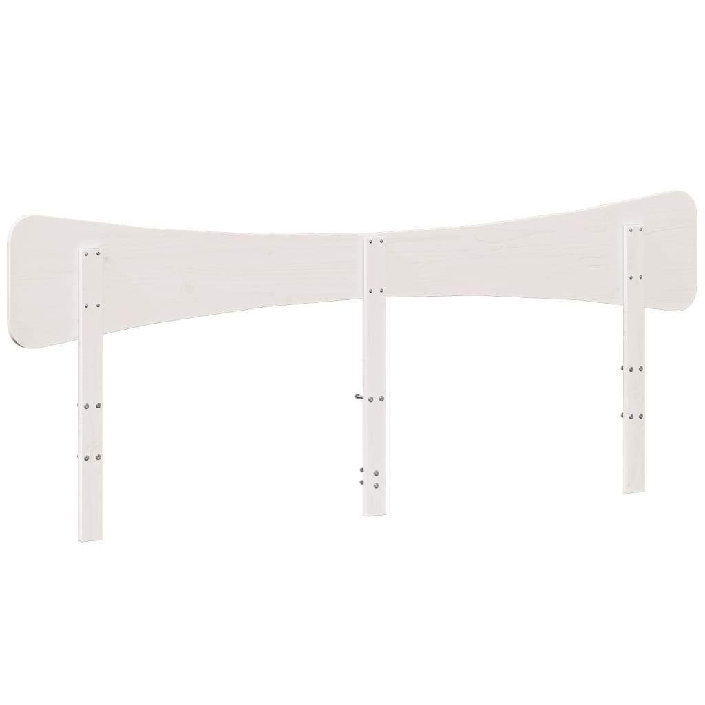 Tête de lit blanc 180 cm bois massif de pin - XIOS