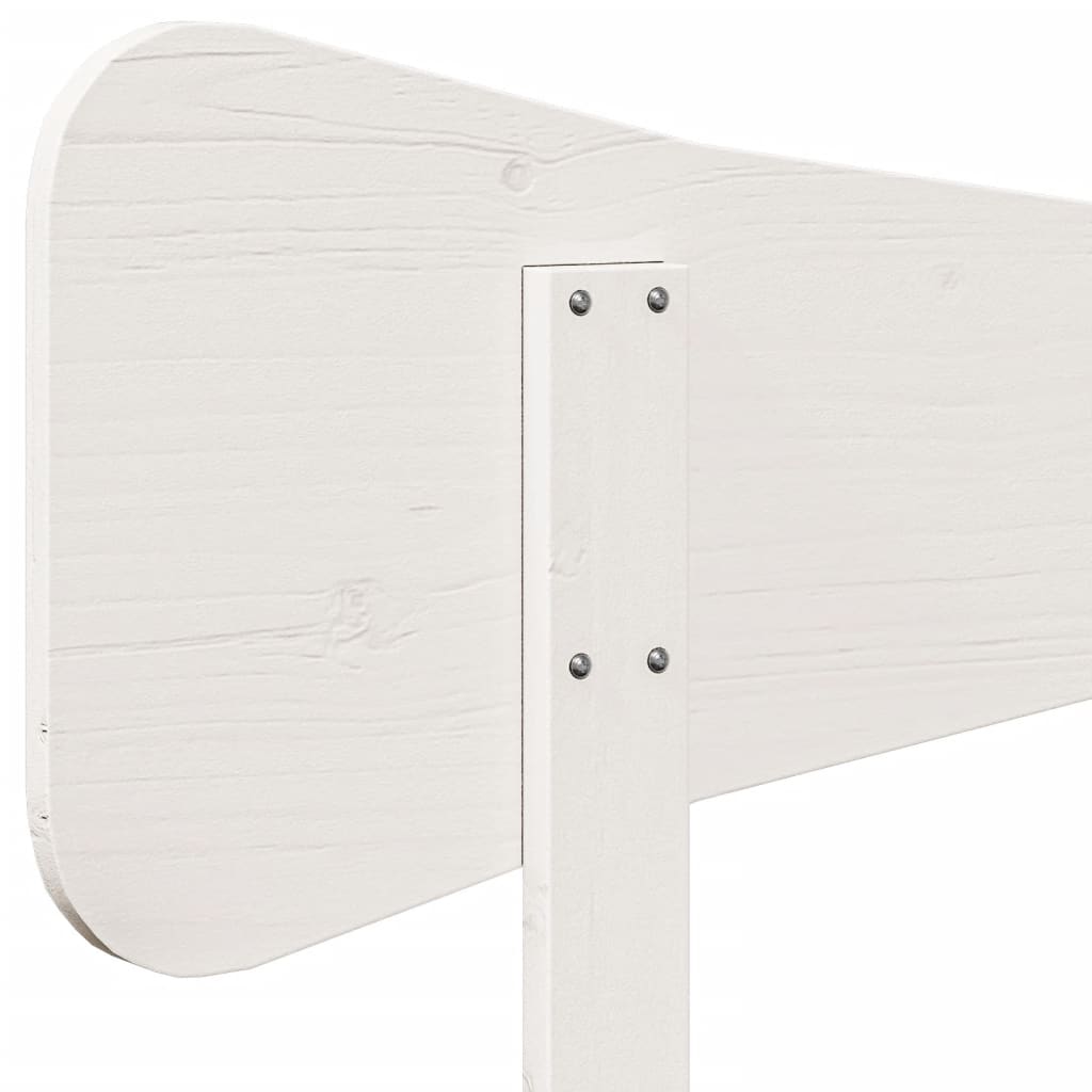 Tête de lit blanc 180 cm bois massif de pin - XIOS