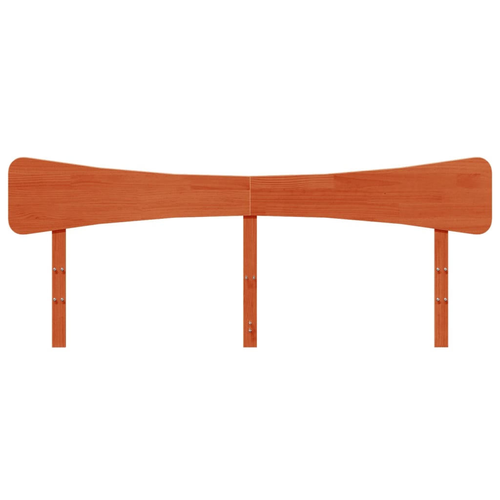 Tête de lit cire marron 180 cm bois massif de pin - XIOS