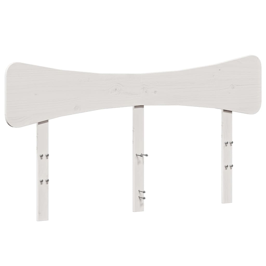 Tête de lit blanc 160 cm bois massif de pin - XIOS