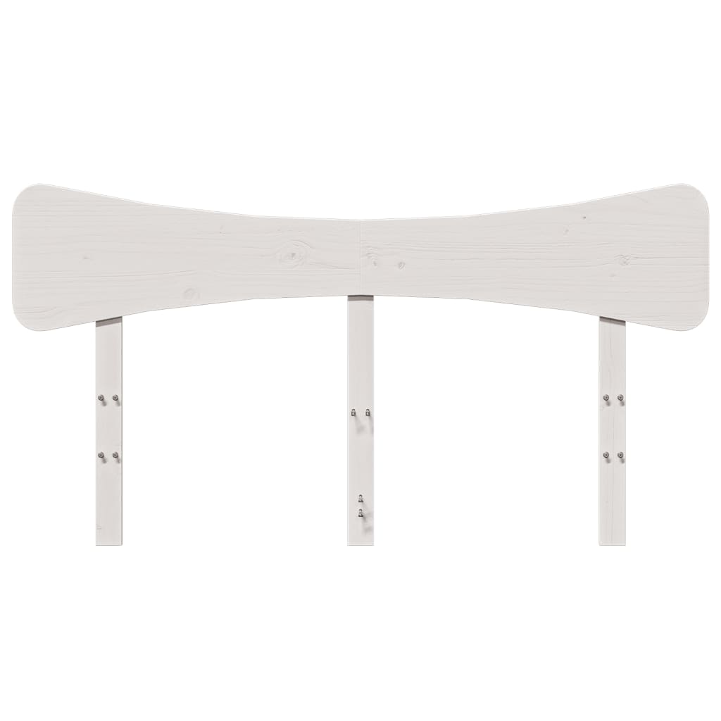 Tête de lit blanc 160 cm bois massif de pin - XIOS