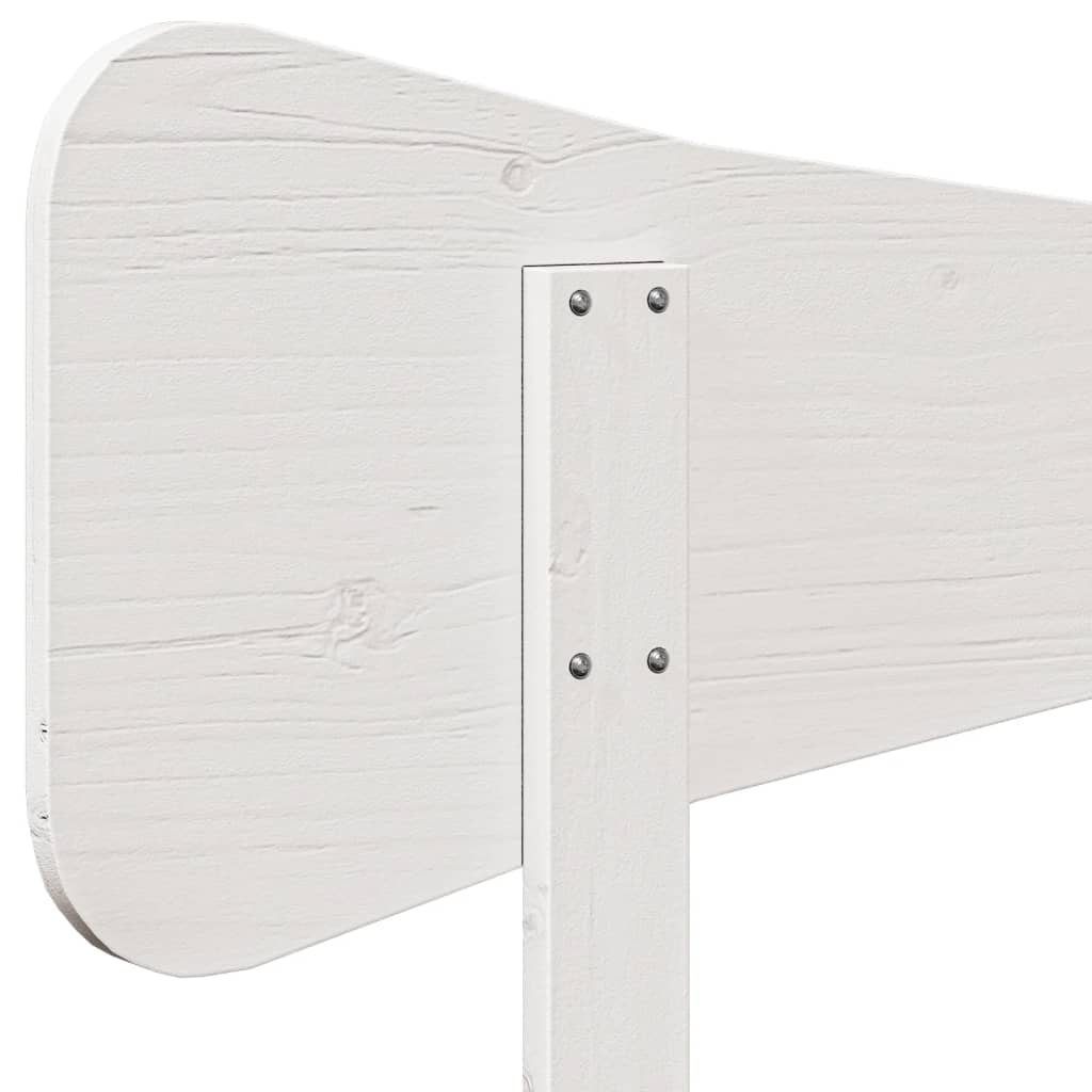Tête de lit blanc 160 cm bois massif de pin - XIOS