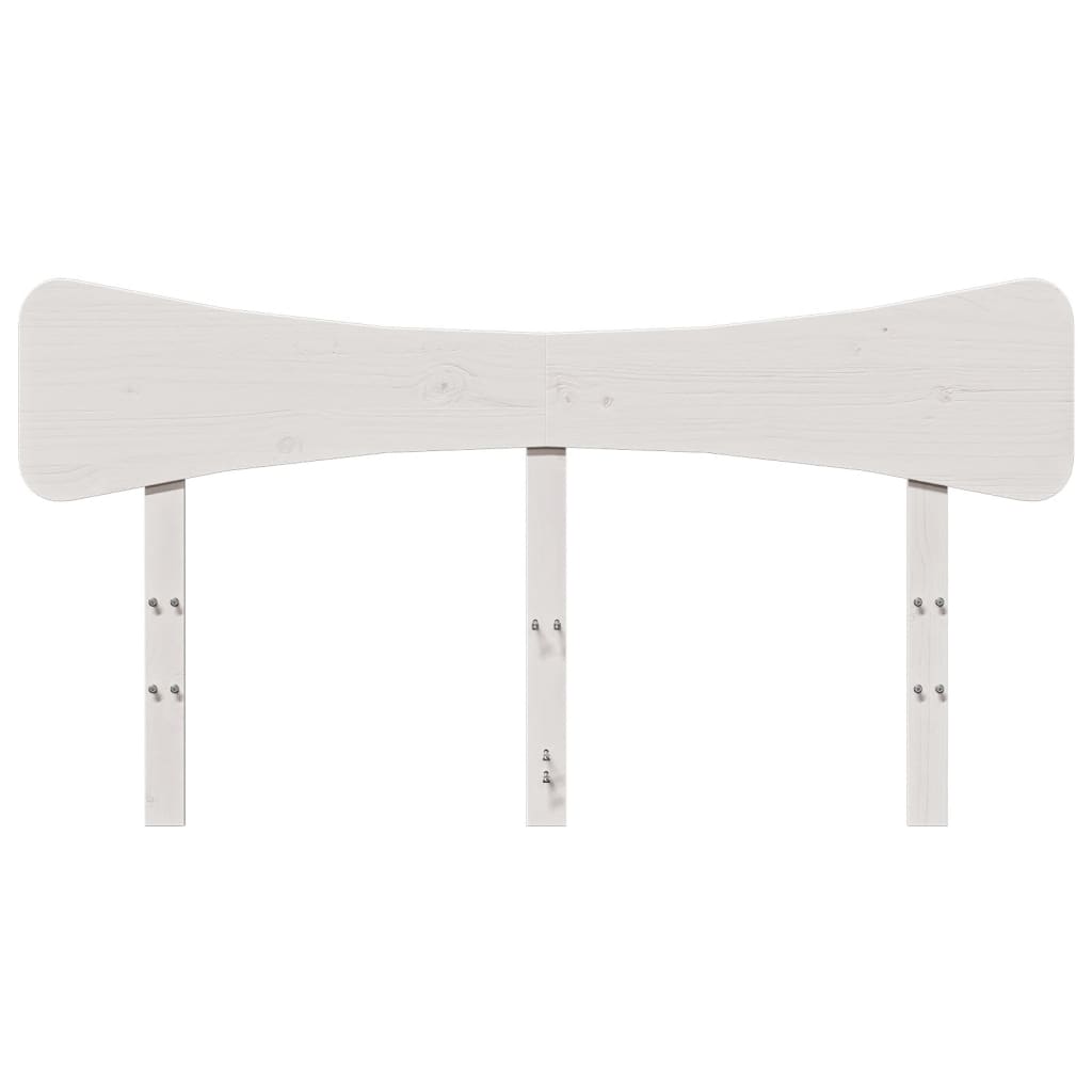 Tête de lit blanc 150 cm bois massif de pin - XIOS