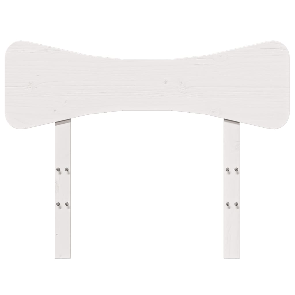 Tête de lit blanc 100 cm bois massif de pin - XIOS