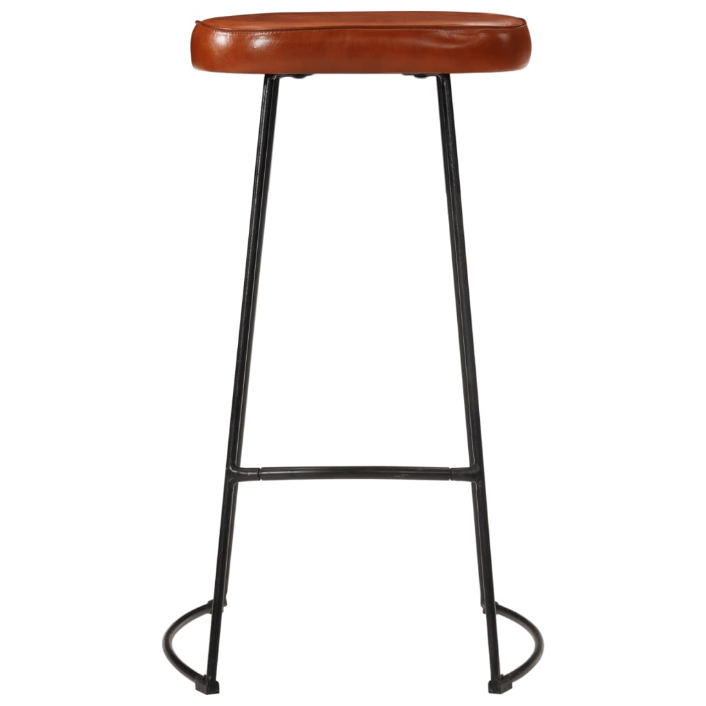 Ensemble de bar 7 pcs bois de manguier brut massif et métal - XIOS
