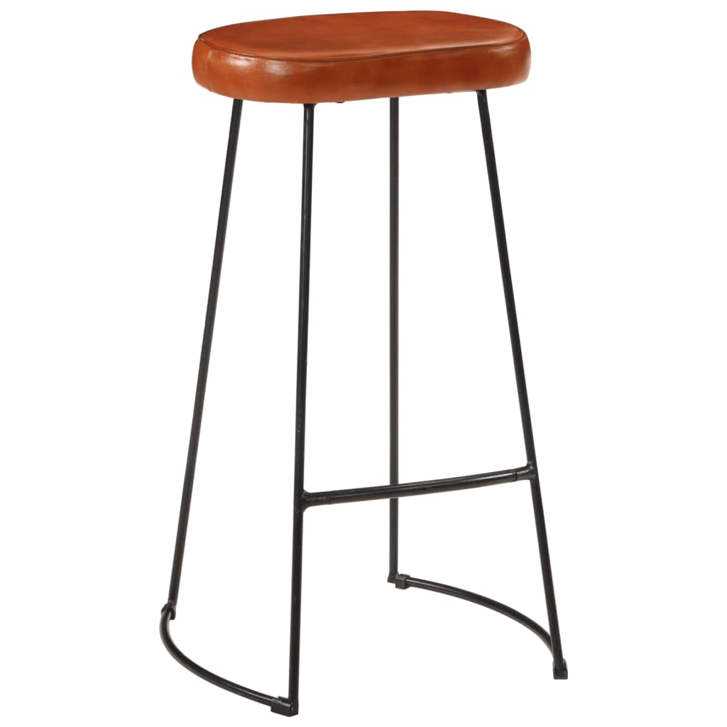 Ensemble de bar 3 pcs bois de manguier brut massif et métal - XIOS
