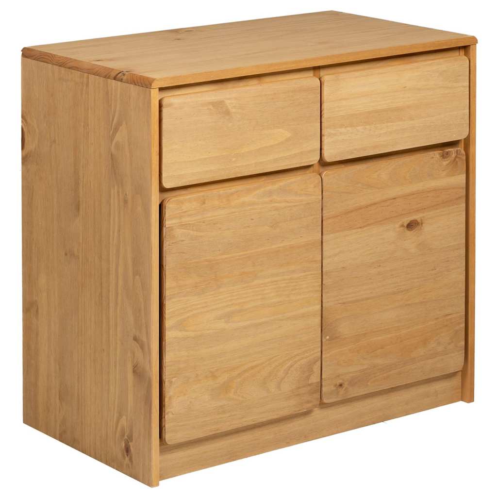 Buffet SAUDA chêne 80x43x75,5 cm bois massif de pin - XIOS