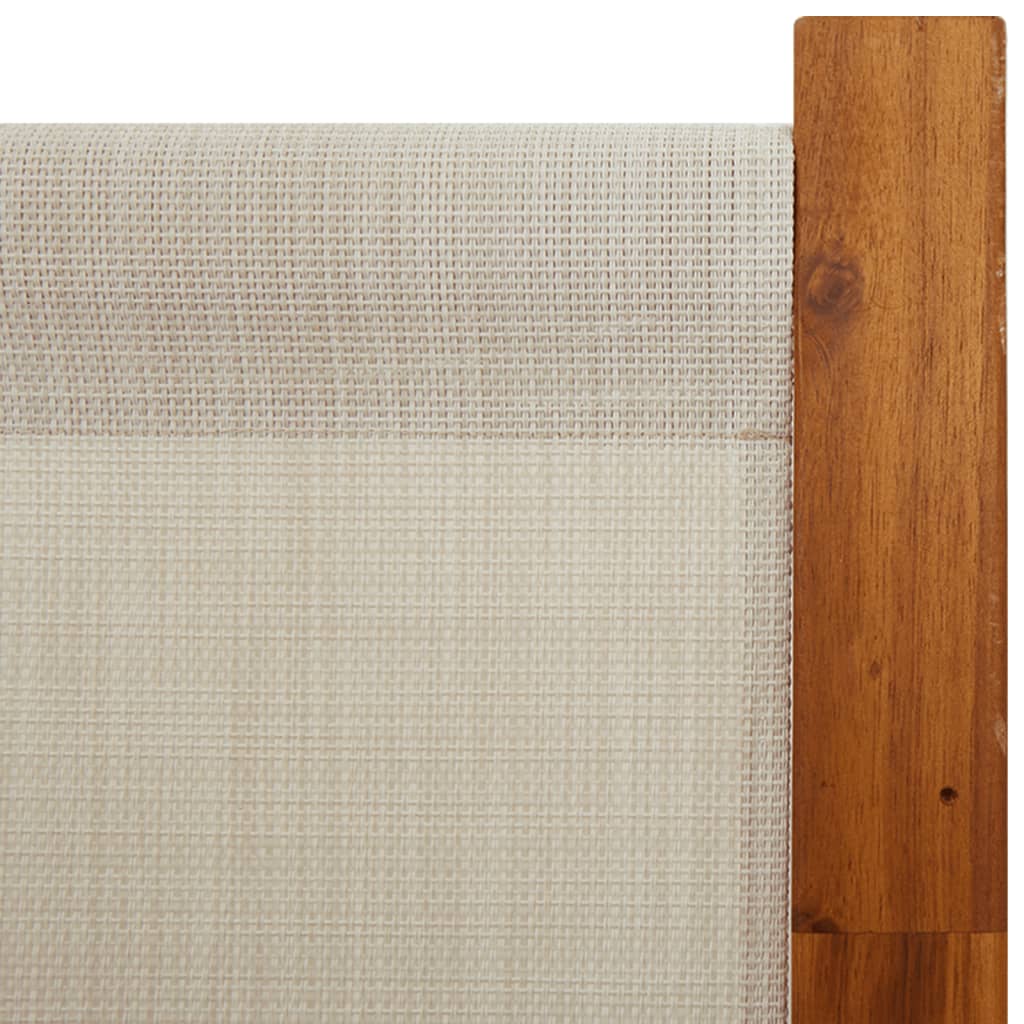 Cloison de séparation 6 panneaux gris clair 420x180 cm - XIOS
