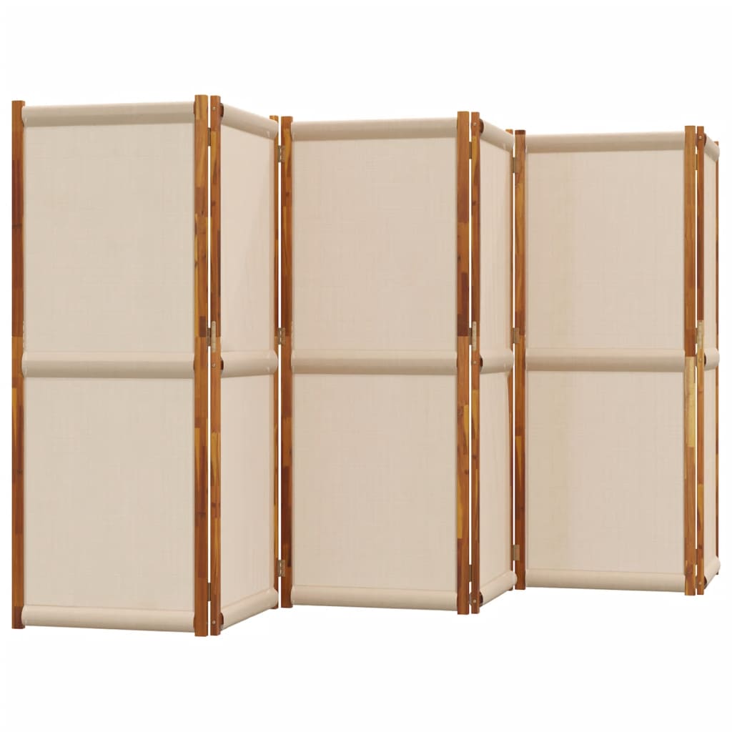 Cloison de séparation 6 panneaux taupe 420x180 cm - XIOS