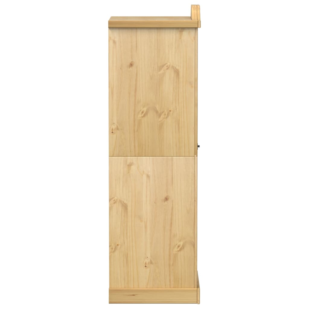 Garde-robe Corona 55x52x170 cm bois de pin massif - XIOS